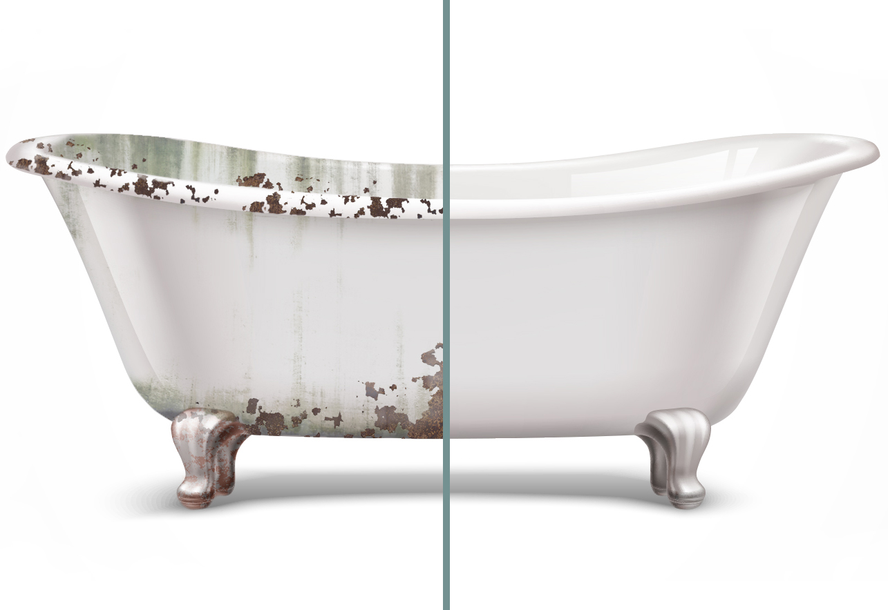 1 Enamel Paint For Baths And Sinks, Can You Re Enamel A Bathtub